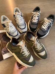 Tangjixiode Soluble Method Training Shoes: Comfortable & Fashionable Mens Lace-Up Casual Shoes