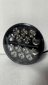 DL-043 7-inch driving spotlight White+DRL White/Yellow Sparkling
