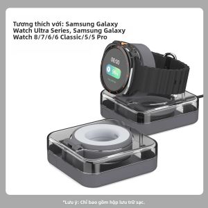 Hộp Đựng Sạc Đồng Hồ Samsung Galaxy Kèm Hộp Đựng Dây Cáp Chính Hãng Hộp Đựng Đồ Giá Đỡ Điện Thoại Giá Đỡ Đồng Hồ Cho Ultra/9/8/7