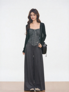 WESTAYONE | Áo Cardigan Len