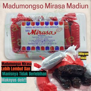 Madu Mongso khas jawa timur Madumongso Mirasa Madiun Isi 14