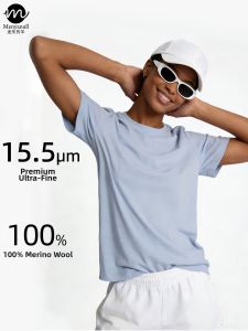 Menyanull | Merino Wool Quick Drying T-shirt for Hiking and Fitness