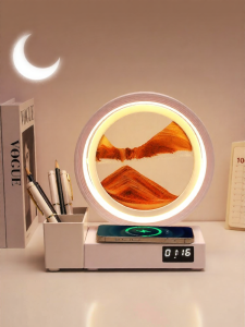 CHANGYOUSHIGUANG | Multi-functional Night Light Wireless Charging Bluetooth Speaker