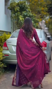 PRE ORDER 15 DAYS - READYMADE ANARKALI SUITS