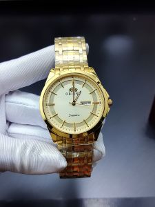 Đồng Hồ Nam 0.Ren size 40mm có lịchmáy pin Nhật kính sapphire chống xước dây thép không rỉ