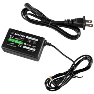 Bộ Sạc PSP Bộ Chuyển Đổi Nguồn AC Dây Nguồn Tương Thích Với Sony PSP 1000 2000 3000 Phích Cắm EU/US Phụ Kiện Hệ Thống Chơi Game