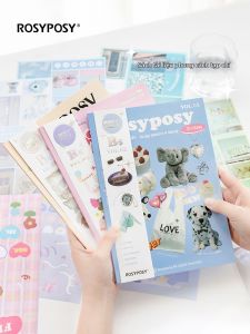 MS.BOOK | Cute Cartoon Ins Style Decorative Stickers for Scrapbooking