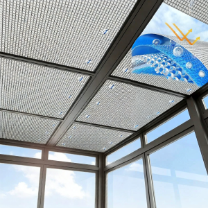 ZTION | Sun Block and Heat Insulation Aluminum Foil Curtain High Sun Protection