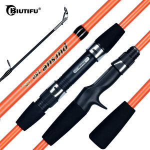 BIUTIFU Siêu Nhẹ Carbon Mini Cần Câu Cá Đá Quay Đúc 1.8M/2.1M Hành Động Nhanh Trọng Lượng Mồi 3-18G Cho Du Lịch Đá Câu Cá Mùa Đông