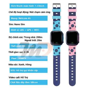 Đồng Hồ Thông Minh Trẻ Em Y92 Lắp Sim Nghe Gọi Định Vị Nhắn Tin Chống Nước Có Tiếng Việt Bảo Hành 12 Tháng