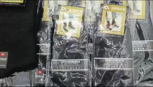 Kaos Kaki Kerja Anti Bakteri Hitam Polos Panjang Tebal Premium