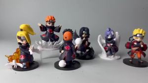 Bandai | Bandai Naruto Shippuden Akatsuki Arc Blind Box Mystery Figure - Bộ Sưu Tập Nhân Vật Hành Động Ngẫu Nhiên Hợp Thời Trang Món Quà Bất Ngờ Dành Cho Người Hâm Mộ