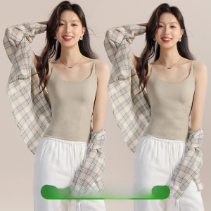 MiiOW | Áo ba lỗ Modal Catwoman dành cho nữ Áo ngực có đệm chống ánh nắng mặt trời Thiết kế lưng đẹp Áo lót màu trơn Áo khoác ngoài mùa hè