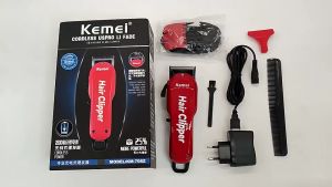 KEMEI Alat Cukur Rambut Elektrik KM 706Z Mesin Cukuran Kumis Jenggot Tanpa Kabel