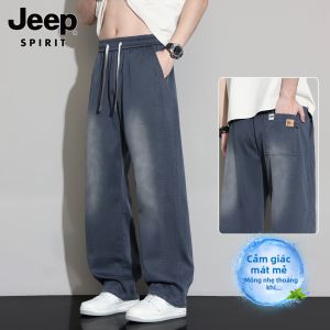 JEEP SPIRIT | Quần Jeans Cảm Giác Mát Lạnh Dáng Thẳng