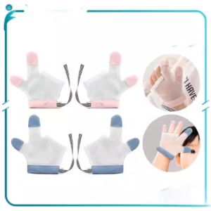 Breathable Anti-Thumb-Sucking Glove Finger-Sucking Prevention Ring Half-Cover Finger Glove