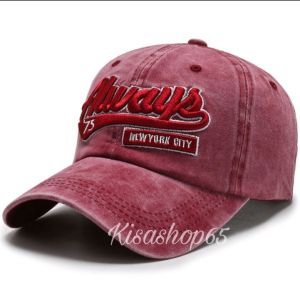Topi Baseball ALWAYS Pria Wanita Import Model Korea Murah