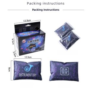 Instrument Dryer Gel for Piano Guitar Home Use Moisture Absorber Anti-Dampness Mold Proof Reusable Silicone Dehumidifier