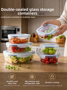 LocknLock | Microwave Safe Glass Lunch Container