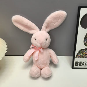 Trendy Rabbit Doll Plush Toys for Girls Birthday Gift Cute Hanging Ear Rabbit Stuffed Toy Childrens Plaything Soft Cuddly Toy