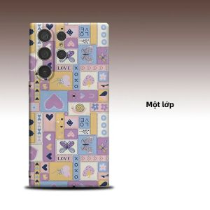Ốp Lưng Điện Thoại Samsung Galaxy S26 S25 S24 A56 A36 Cao Cấp Thiết Kế Vintage Patchwork Hai Lớp Bảo Vệ Toàn Diện Ống Kính Chống Sốc Từ Tính Chống Xước Chất Liệu TPU PC