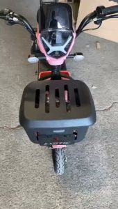 kulit jok sepeda listrik / sarung jok sepeda listrik EXOTIC GROZA TX180 model WAJIT 1 SET depan belakang