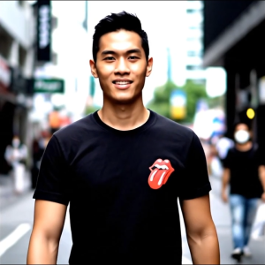 SUNOPY - Kaos Band Rolling Stones | Desain DTF Pria & Wanita Tc Combed 30s & Cotton combed 24s