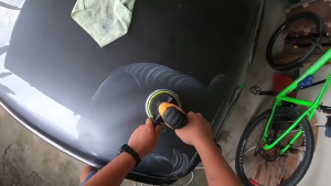 REAIM Polishing Machine 800W Electric car polisher Adjustable Polisher Buffing Machine