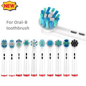4PCS Dupont Bristle Electric Toothbrush Heads Whiten Teeth/Daily Clean/Precision Cleaning/Soft Care Teeth Function For Oral B