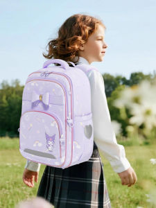 Kurumi Elementary School Girls Backpack 2025 New Style Grade One to Six Lightweight Cinnamon Dog Children Backpack School Bag