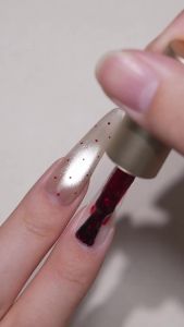BORN PRETTY | BORN PRETTY 10ml Shiny Sequins Gel Nail Polish Glitter Red White Flakies Soaking UV LED Nail Gel  Female Wedding ManicurNail Art