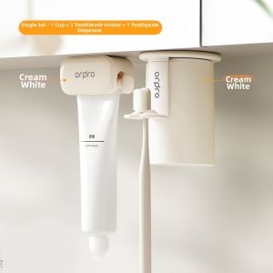 pracra | Wall Mounted Toothbrush Organizer