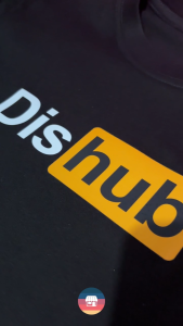 KAOS / T-SHIRT DISTRO UNIK PLESETAN / PARODI BRAND / LOGO DISHUB