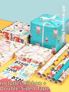 XUEDELE | Gift Wrapping Paper Big Size Ins-style Cartoon Cute