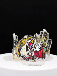 Monster Hunter Acrylic Keychain Bombing Dragon Extinguishing Dragon Bubble Fox Dragon Pendant Heavenly Comet Dragon Wind Drifting Dragon