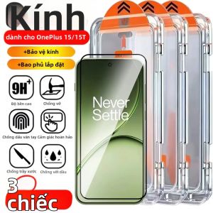 TAOYUNXI | Bộ 3 Miếng Dán Bảo Vệ Màn Hình HD Cho OnePlus 11/12/13/13s/13T/13R/15/15T/15R/Nord CE6/CE5/4/Nord 6 - Phim Kính Cường Lực Chống Bụi Chống Trầy Xước