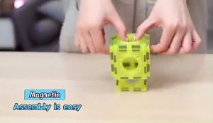 Magnetic Blocks 42/68/98 Pcs Edukasi Mainan- Building Brick Anak Edukatif 3D Tiles