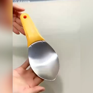 TWOL SHOP Stock no.223,1pcs Stainless steel mango peeling knife tool peeling separator peeling knife mango digging spoon