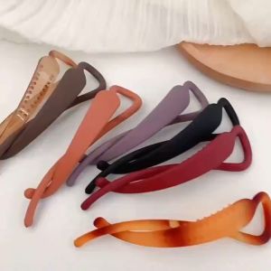 1Pcs Elegant One-word Twist Hairpin Hair Clip Ponytail Hair Accessories For Women Ponytail Hair Accessories