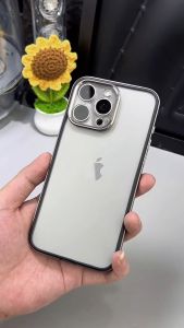 New Light Aluminum Metal Frame For iPhone 16 Pro Max 15 14 Plus 13 Pro Max Bumper Case Ultra Thin Hybrid Silicone Alloy Lens Protective