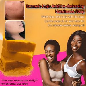 De-Darkening Handmade Soap Brightening Skin Soap Deep Cleansing Great For Face And Body