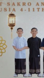 SARUNG INSTAN ANAK LAKI LAKI umur 5 bulansampai-11 TH SARWON MOTIF ROK BATIK MASAKINI RINO FASHION 2025