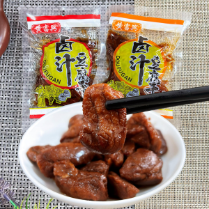 Suzhou Specialty Huang Fuxing Marinated Dried Tofu Sweet Spicy Honey Dried Bean Curd Small Package Instant Food Casual Snacks