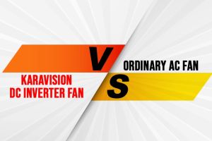 Karavision KVDCDF-1624 Inverter 16" Desk Fan