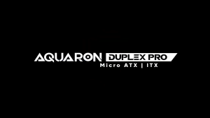 Armaggeddon Aquaron Duplex PRO MATX Dual Chamber PC Case with Tempered Glass Side Panel