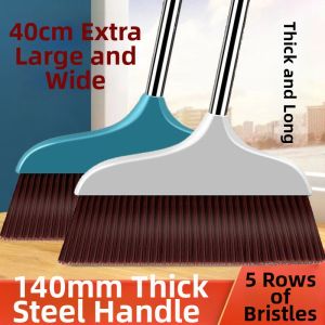 YOULE | New Soft Bristle Non-Stick Hair Long Handle Broom Set