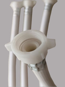 Plastic Water Supply Hose High Pressure Explosion Proof Four Way Connection for Sink Toilet Faucet Hot And Cold Basin