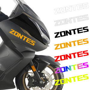 Cho zontes động cơ phản quang Nhãn dán logo zontes 350t 310V 350r 310X Scooter đầu Bumper cơ thể biểu tượng hình dán trang trí Đề-can chống thấm nước Phụ kiện xe máy