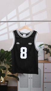 Áo Tanktop ba lỗ nam LADOS-9208 chất lưới mè in số 8 form thể thao thỏa mái vận động