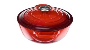 Nồi Gang Xanh Cao Cấp Le Creuset Bräter Rund Evo 20cm Caribe Blue Nồi Gang Đúc Thủ Công Nguyên Khối Nhập Đức